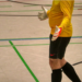 goal keeper with gloves